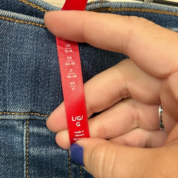 SPANX Flare Jean Vintage Indigo SIZE LARGE NEW WITH TAGS - Picture 6 of 7